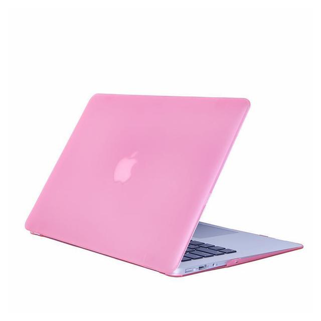 O Ozone Frost Matte Rubberized Hard Case for Macbook Air 11 Inch Cover ( 2015 / 2014 / 2013 / 2012 / 2011 ) Compatible with A1370 A1465 Pink - Pink - SW1hZ2U6MTI1Mjcy