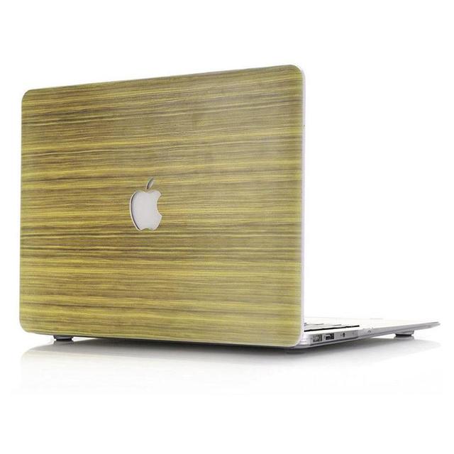 O Ozone Macbook Hard Case for Macbook Air 11 Inch Cover ( 2015 / 2014 / 2013 / 2012 / 2011 ) Compatible with A1370 A1465 Wooden Design - Wooden Design - SW1hZ2U6MTI1NjQx