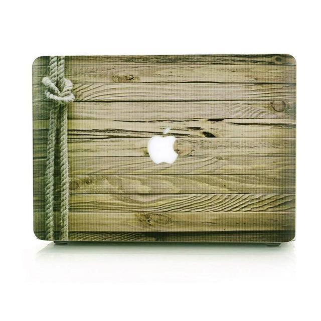 O Ozone Macbook Hard Case for Macbook Air 11 Inch Cover ( 2015 / 2014 / 2013 / 2012 / 2011 ) Compatible with A1370 A1465 Wooden Plank - Wooden Plank - SW1hZ2U6MTI1NjYw