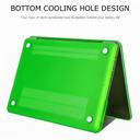 O Ozone Macbook Hard Case for Macbook Air 13 Inch Cover ( 2017 / 2015 / 2014 / 2013 / 2012 / 2011 ) Compatible with A1369 A1466 Dark Green - Dark Green - SW1hZ2U6MTI1NTI3