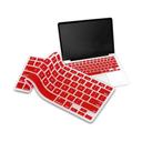 O Ozone Macbook Keyboard Skin for MacBook Air 13 Inch for MacBook Pro 15 inch Keyboard Cover 2017 2015 2014 2013 2011 Compatible with A1369 A1398 A1425 A1466 A1502 US English Layout Red - Red - SW1hZ2U6MTI2MjMx