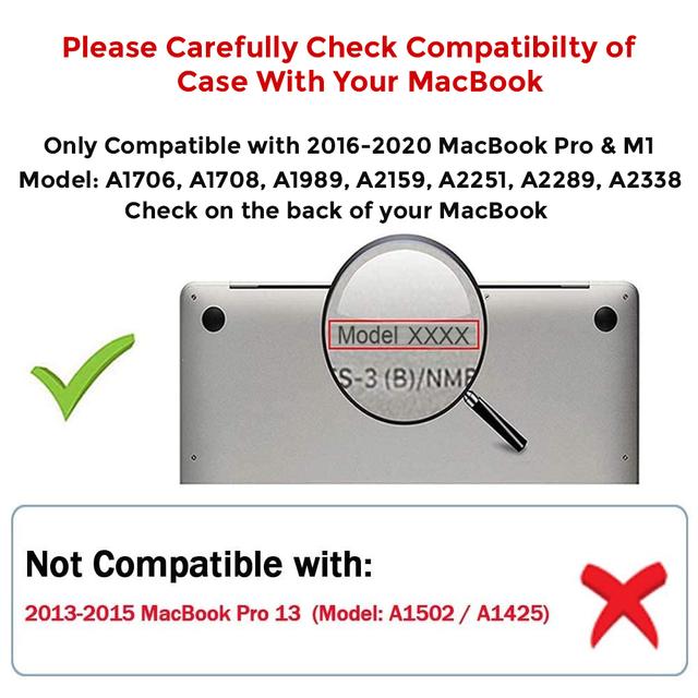 كفر لابتوب O Ozone Hard Case for Macbook Pro M1 and Pro 13 Inch - SW1hZ2U6MTI2NDEy
