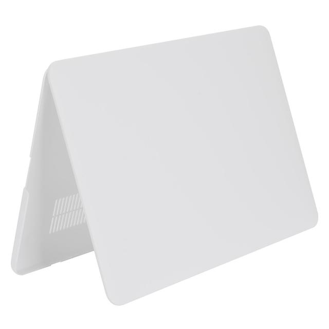 كفر ماك بوك O Ozone Frost Matte Rubberized Hard Case for Macbook Pro 13 Inch Cover  A1425 A1502 Pearl White - SW1hZ2U6MTI1NzMx