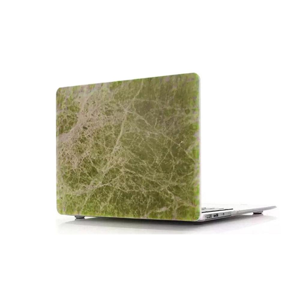 كفر ماك بوك O Ozone Macbook Hard Case for Macbook Pro 13 Inch Cover  A1425 A1502 Green Marble Design