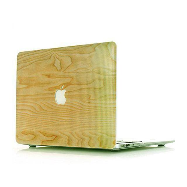 كفر ماك بوك O Ozone Macbook Hard Case for Macbook Pro 13 Inch Cover  A1425 A1502 Brown Wood - SW1hZ2U6MTI2Mzg1
