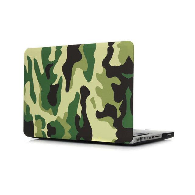 O Ozone Macbook Hard Case for Macbook Pro 15 Inch Cover ( Macbook Pro 2012 / 2011 / 2010 / 2009 ) Compatible with A1286 Camo Green - Camo Green - SW1hZ2U6MTI1NTMw