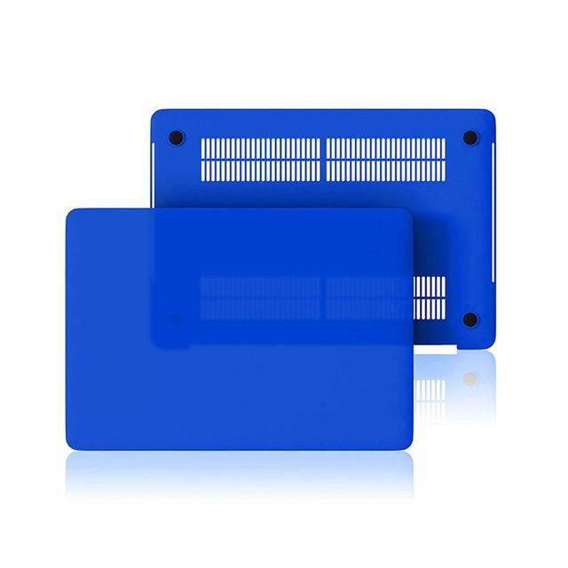 O Ozone Frost Matte Rubberized Hard Case for Macbook Pro 15 Inch Cover ( 2019 / 2018 / 2017 / 2016 ) Compatible with A1707, A1990 Blue - Blue - SW1hZ2U6MTI1Njg2