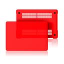 O Ozone Frost Matte Rubberized Hard Case for Macbook Pro 15 Inch Cover ( 2019 / 2018 / 2017 / 2016 ) Compatible with A1707, A1990 Red - Red - SW1hZ2U6MTI1NzEz