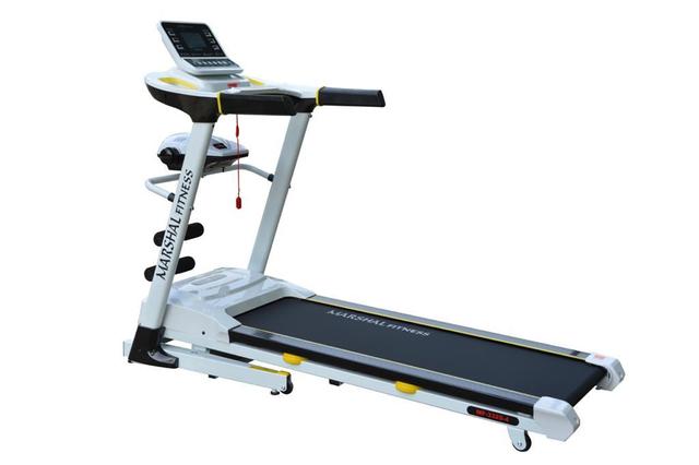 جهاز الجري   Motorized 4.0 HP Treadmill with LCD Screen and Massager - SW1hZ2U6MTE4NjEx