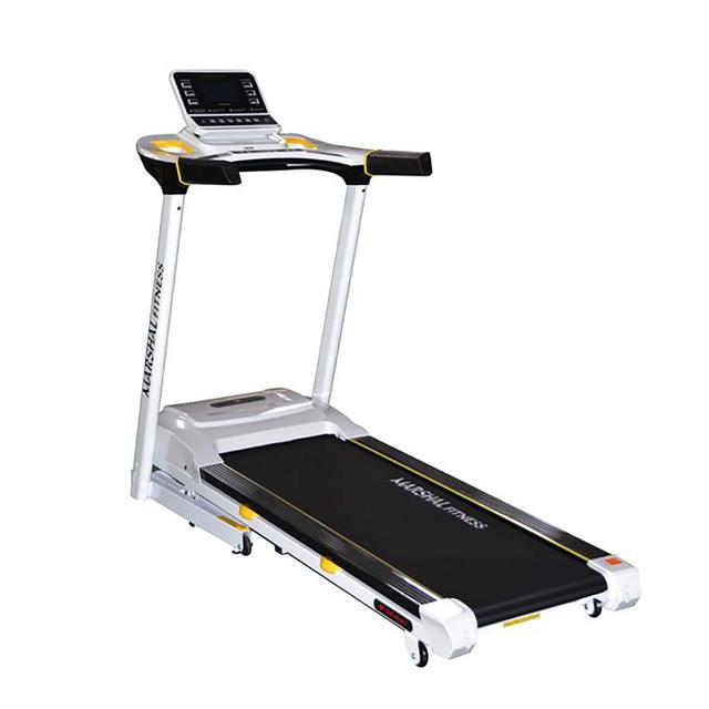 Marshal Fitness multi function dc motorized 4 0 hp treadmill with lcd screen - SW1hZ2U6MTE4NTgx