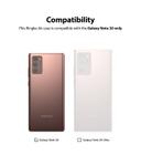Ringke Air Design Transparent Cover for Galaxy Note 20 Case Soft Lightweight Strong TPU Flexible Shockproof [ Perfect Fit Galaxy Note 20 Case (2020) ] - Rose Bronze - Rose Bronze - SW1hZ2U6MTMwNzIy