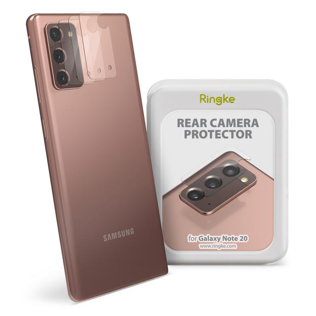 لصاقة حماية الكاميرا Ringke Invisible Defender Galaxy Note 20 Tempered Glass Lens Protector - SW1hZ2U6MTI3Mjk0