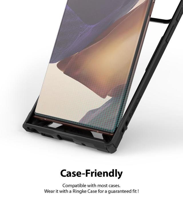 لاصاقة حماية الشاشة Dual easy wing - Ringke لهاتف Samsung Galaxy Note 20 Ultra - SW1hZ2U6MTI3NTMy