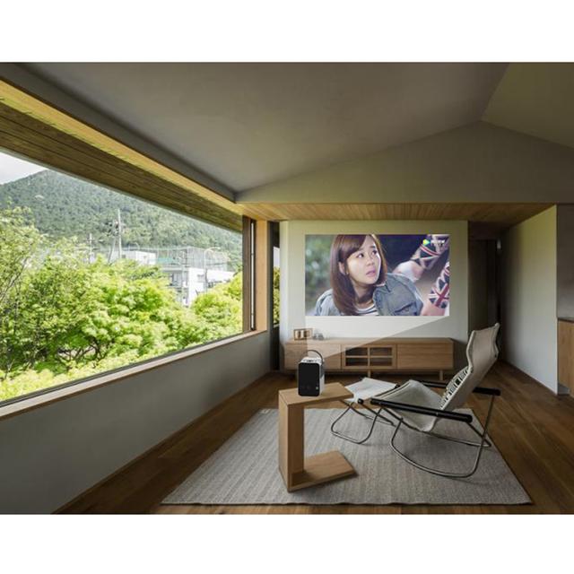 بروجكتر Wownect Portable Home Cinema LED Projector TV - SW1hZ2U6MTMzNTU2