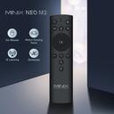 MINIX NEO M2 2.4G Motion Sensing Smart Remote Wireless Air Mouse with Voice Six-Axis Gyroscope Remot for MINIX Smart TV Box,PC - Black - SW1hZ2U6MTIwOTgw