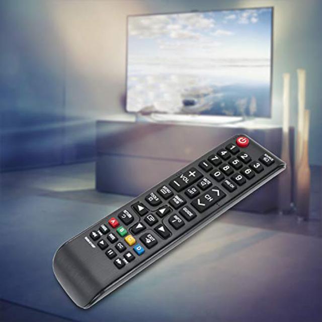 O Ozone Universal Remote Control Compatible with Samsung TV, Replacement Remote LED LCD Plasma 3D Smart TVs BN59-01199F - Black - Black - SW1hZ2U6MTI2Nzk4