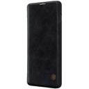 Nillkin Samsung Galaxy S10 Flip Mobile Cover Qin Flip Series Leather Case - Black - Black - SW1hZ2U6MTIyNDE1