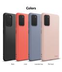 Ringke Cover for Galaxy S20 Plus Case Air-S Series Thin Flexible Shockproof TPU Case for Samsung Galaxy S20 Plus / Galaxy S20+ 5G - Lavender Grey - Lavender Grey - SW1hZ2U6MTI4MzIy