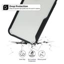 O Ozone Bumper Case For Galaxy S20 Ultra Transparent Cover Xtreme Series [ Support Wireless Charging ] Slim TPU Case [Raised Bezel Protection][ Designed for Samsung Galaxy S20 Ultra Case ] - Black - Black - SW1hZ2U6MTI0Nzg1