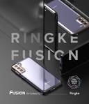 Ringke Fusion Compatible with Samsung Galaxy S21 Plus Cover Shock Proof Matte Finish Tough Impact Alleviation Technology Raised Bezel [ Designed Case For Galaxy S21 Plus ] - Clear - Clear - SW1hZ2U6MTI4MTMx