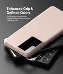 Ringke Cover for Galaxy S21 Ultra Case Air-S Series Thin Flexible Shockproof Slim TPU Lightweight Cover [ Anti-Slip ][ Designed Case for Samsung Galaxy S21 Ultra ]- Pink Sand - Pink Sand - SW1hZ2U6MTMyODI1