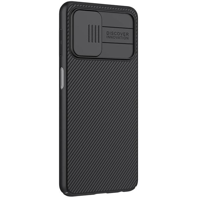 Nillkin Case Compatible with Galaxy A32 5G Cover, Hard CamShield with Camera Slide Protective Cover Drop Protection Cover [Built-in Lens Protector][ Designed Case for Samsung Galaxy A32 5G ] - Black - Black - SW1hZ2U6MTIxNDY5