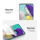 Ringke Dual Easy Wing Full Coverage (Pack of 2) Designed for Galaxy A51 Screen Protector Dual Easy Film Case Friendly Protective Film Screen Guard For Samsung Galaxy A51 - Clear - SW1hZ2U6MTI5NTAw