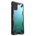 Ringke Case for Galaxy A51 Hard Back Cover Fusion-X Ergonomic Transparent Shock Absorption TPU Bumper Galaxy A51 Case Cover (Designed for Samsung Galaxy A51) - Black - Black - SW1hZ2U6MTMwOTk3