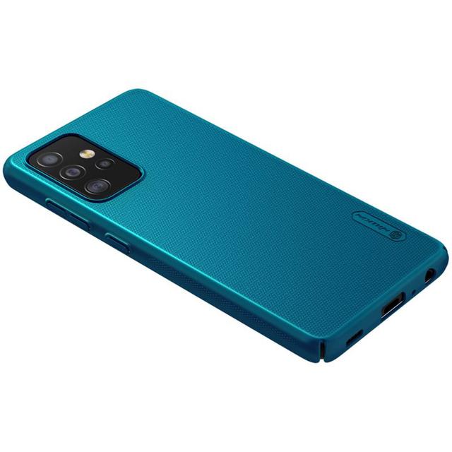 Nillkin Cover Compatible with Samsung Galaxy A52 5G Case Super Frosted Shield Hard Phone Cover [ Slim Fit ] [ Designed Case for Galaxy A52 5G ] - Blue - Blue - SW1hZ2U6MTIxNzMw