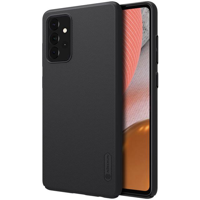 Nillkin Cover Compatible with Samsung Galaxy A72 5G Case Super Frosted Shield Hard Phone Cover [ Slim Fit ] [ Designed Case for Galaxy A72 5G ] - Black - Black - SW1hZ2U6MTIxNDQ4