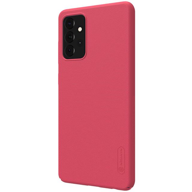 Nillkin Cover Compatible with Samsung Galaxy A72 5G Case Super Frosted Shield Hard Phone Cover [ Slim Fit ] [ Designed Case for Galaxy A72 5G ] - Red - Red - SW1hZ2U6MTIxODIz