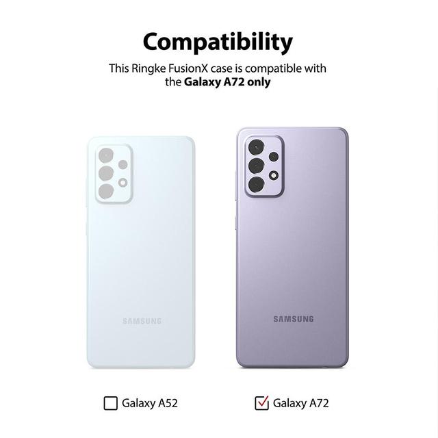 كفر حماية للموبايل Case Compatible with Samsung Galaxy A72 5G -Ringke - SW1hZ2U6MTMwOTA1