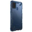 Ringke Cover for Galaxy M31 Case Hard Fusion-X Ergonomic Transparent Shock Absorption TPU Bumper [ Designed Case for Samsung Galaxy M31 ] - Space Blue - Space Blue - SW1hZ2U6MTMwNjc2