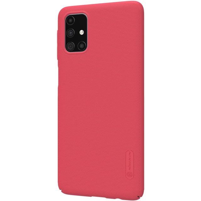 Nillkin Cover Compatible with Samsung Galaxy M31S Case Super Frosted Shield Hard Phone Cover [ Slim Fit ] [ Designed Case for Galaxy M31S ] - Red - Red - SW1hZ2U6MTMxOTg5