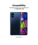 Ringke Case Compatible with Samsung Galaxy M51 Hard Fusion-X Ergonomic Transparent Shock Absorption TPU Bumper [ Designed Case for Galaxy M51 ] - Black - Black - SW1hZ2U6MTI5OTkx