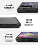 Ringke Case Compatible with Samsung Galaxy M51 Hard Fusion-X Ergonomic Transparent Shock Absorption TPU Bumper [ Designed Case for Galaxy M51 ] - Camo Black - Camo Black - SW1hZ2U6MTMyODcy