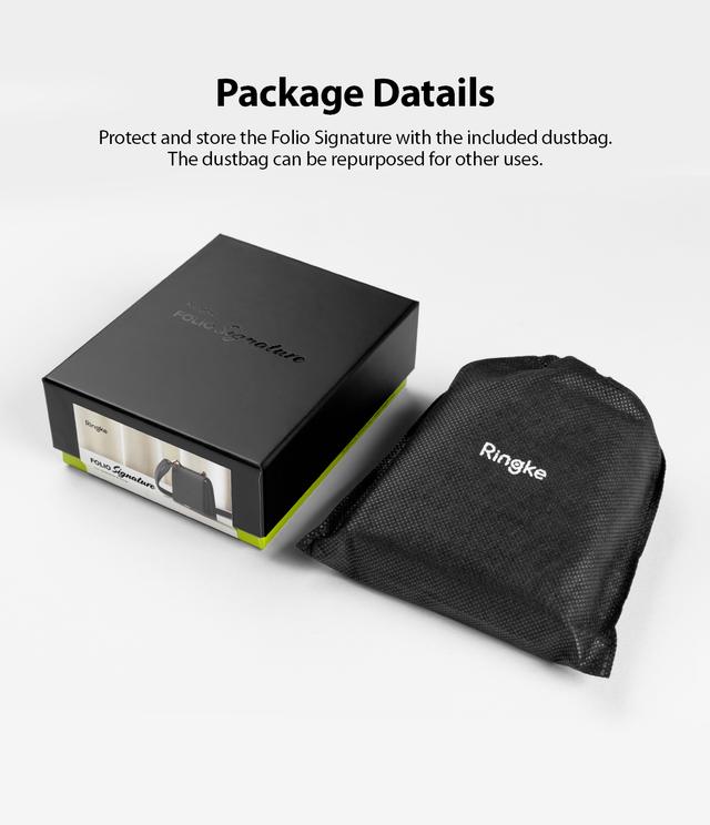حقيبة للموبايل Ringke -  Folio Signature Compatible with Galaxy Z Flip - Purple - SW1hZ2U6MTI3MzU0