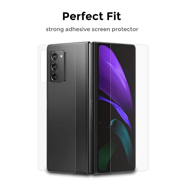 لاصقة حماية الشاشة  O Ozone Screen Protector for Samsung Galaxy Z Fold2 5G - SW1hZ2U6MTI0NDI1