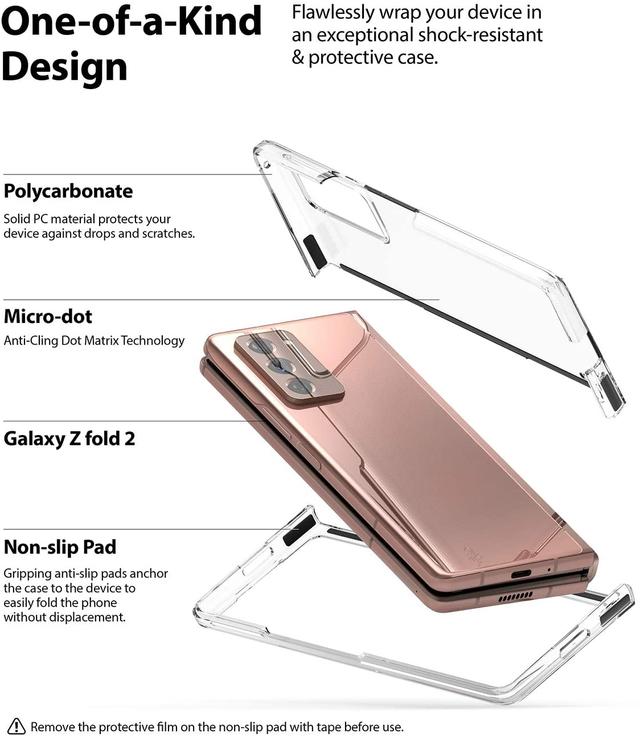 كفر موبايل Ringke Slim Case for Galaxy Z Fold2 - SW1hZ2U6MTI3Nzg4