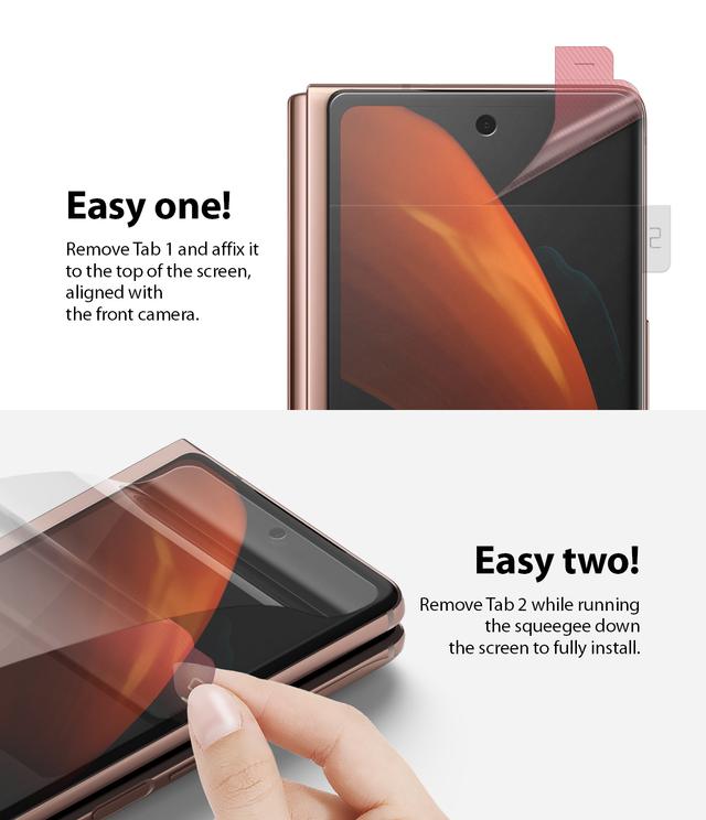 واقي شاشة لجهاز Samsung Galaxy Z Fold 2 (2020) - SW1hZ2U6MTI2OTUz