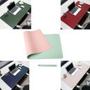 O Ozone Double-Sided Universal Desk Mat, Desktop & Keyboard Mat, Large Mouse Pad PU Leather Waterproof Mat for Office Laptops, Home Table Protector [80x40cm] - Pink, Green - Pink, Green - SW1hZ2U6MTI2ODMz