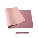 O Ozone Double-Sided Universal Desk Mat, Desktop & Keyboard Mat, Large Mouse Pad PU Leather Waterproof Mat for Office Laptops, Home Table Protector [80x40cm] - Purple, Pink - Purple, Pink - SW1hZ2U6MTI2ODY2