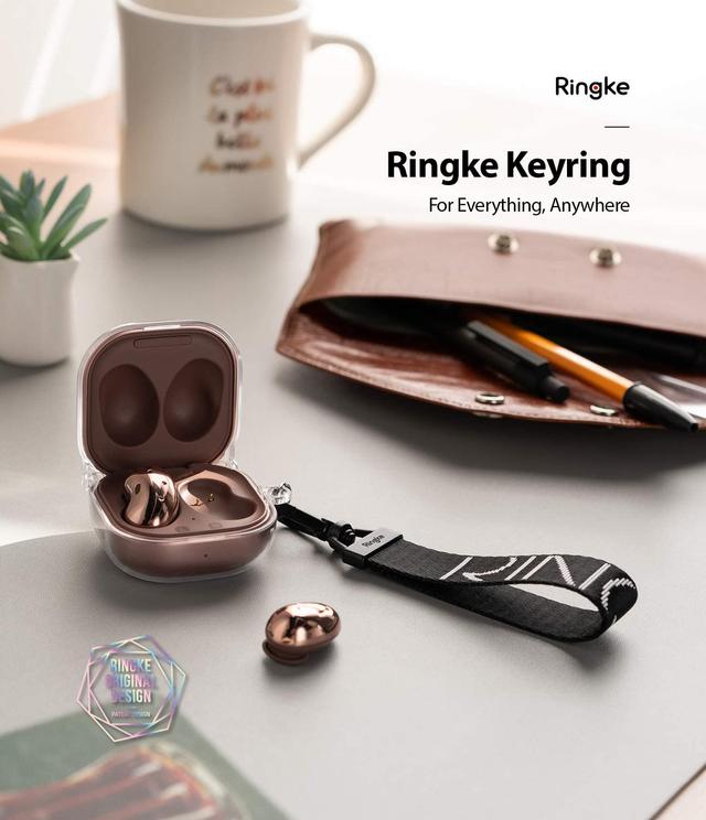 حزام متعدد الاستخدامات Ringke Key Ring Strap - Lettering Black - SW1hZ2U6MTMyOTE2