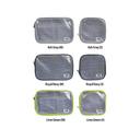 Ringke Travel Organizer Pouch For Phone Accssoies, Compact Devices, Chargers Storage Bag (Medium) - Grey - Green - SW1hZ2U6MTI5MTc0
