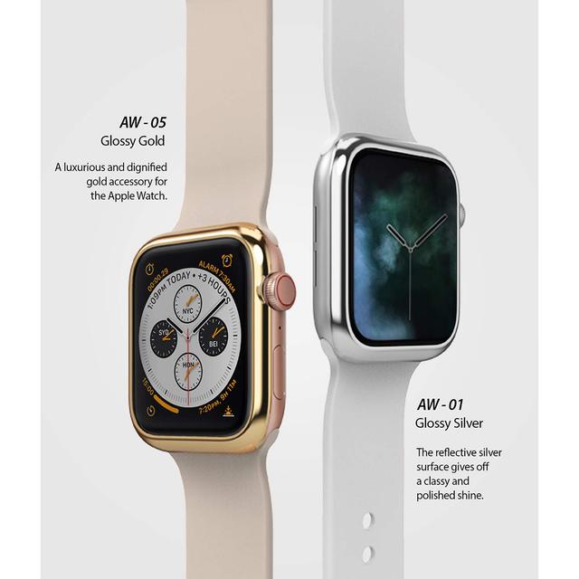 كفر ساعة آبل Apple Watch 4 40mm Case (2018), Bezel for Apple Watch 5 40mm Case (2019) - Ringke - SW1hZ2U6MTMxMDQ3