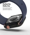 كفر ساعة رقيق Ringke Slim Case Compatible with Apple Watch 40mm Series 6 / 5 / 4 / SE 40mm [2 Pack] PC Cover  Black - Clear - SW1hZ2U6MTI5MjEw