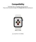 هيكل ساعة رقيق Ringke Slim Case Compatible with Apple Watch 40mm Series 6 / 5 / 4 / SE 40mm [2 Pack] PC Cover  Rose Gold - Clear - SW1hZ2U6MTI3NDM3