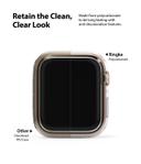 Ringke Slim Case Compatible with Apple Watch 40mm Series 6 / Series 5 / 4 / SE 40mm [2 Pack] PC Cover Durable Snap-On Installation Full Coverage Case - Clear - Clear - SW1hZ2U6MTI3NDk1