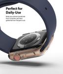 Ringke Slim Case Compatible with Apple Watch 40mm Series 6 / Series 5 / 4 / SE 40mm [2 Pack] PC Cover Durable Snap-On Installation Full Coverage Case - Clear - Clear - SW1hZ2U6MTI3NTAx