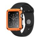 O Ozone Shock-Proof Design Case Compatible with Apple Watch 44mm Series 6 / Series 5 / Series 4 / Watch SE Shell Cover Full Protective Hard PC with TPU Cover - Orange - Orange - SW1hZ2U6MTI0NTIy
